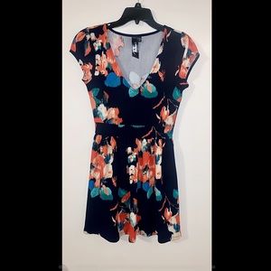 Floral skater dress
